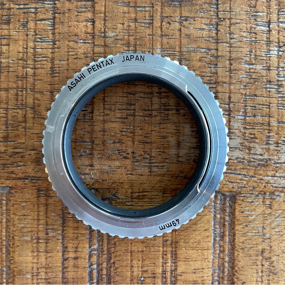 Asahi Pentax 49mm Reverse Lens Adapter